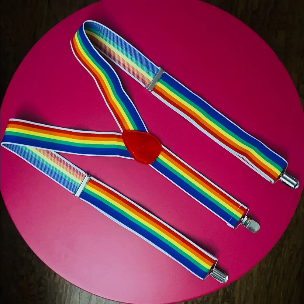 Rainbow suspenders - Picture 1 of 4